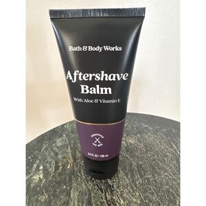 Bath & Body Works Aftershave Balm Aloe Vitamin E Lavender Sage 3.4 oz Mens NEW